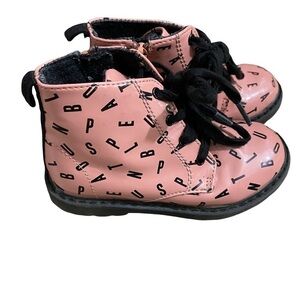 Zara Baby Alphabet Lace Up Boots